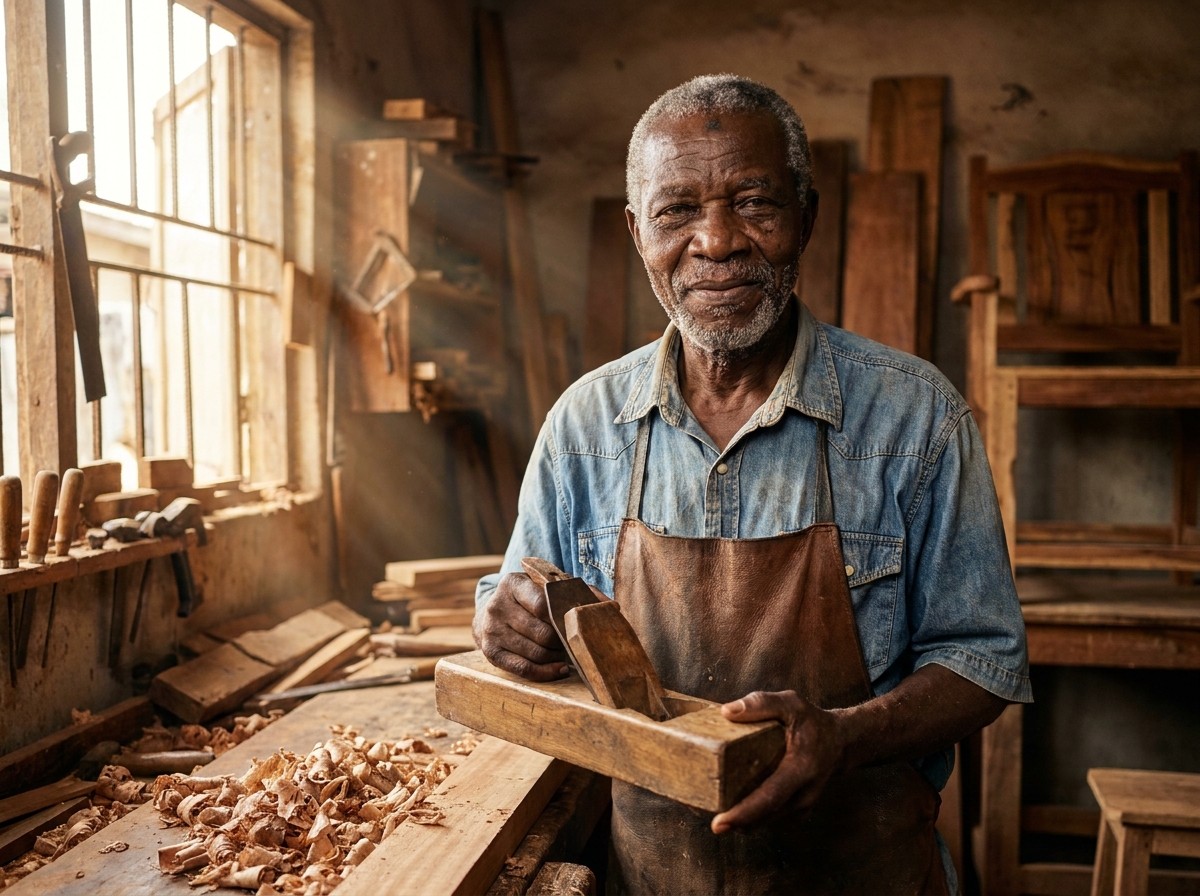 A verified local artisan at work